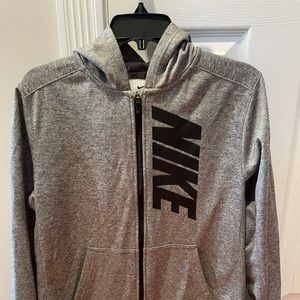 Nike boys zip up hoodie jacket